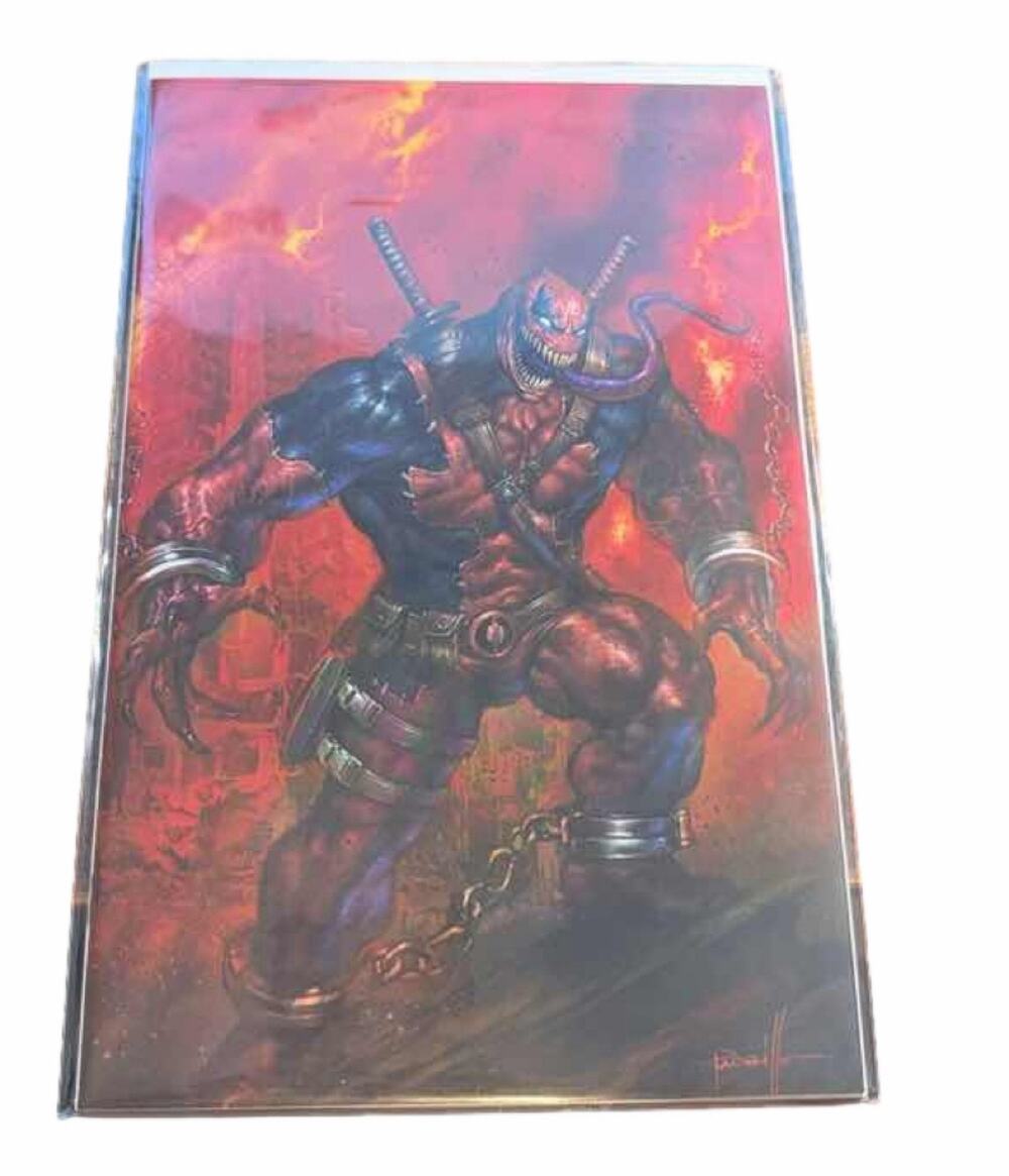X-Force Killshot Lucio Parrillo Red Venompool Virgin Variant Comic